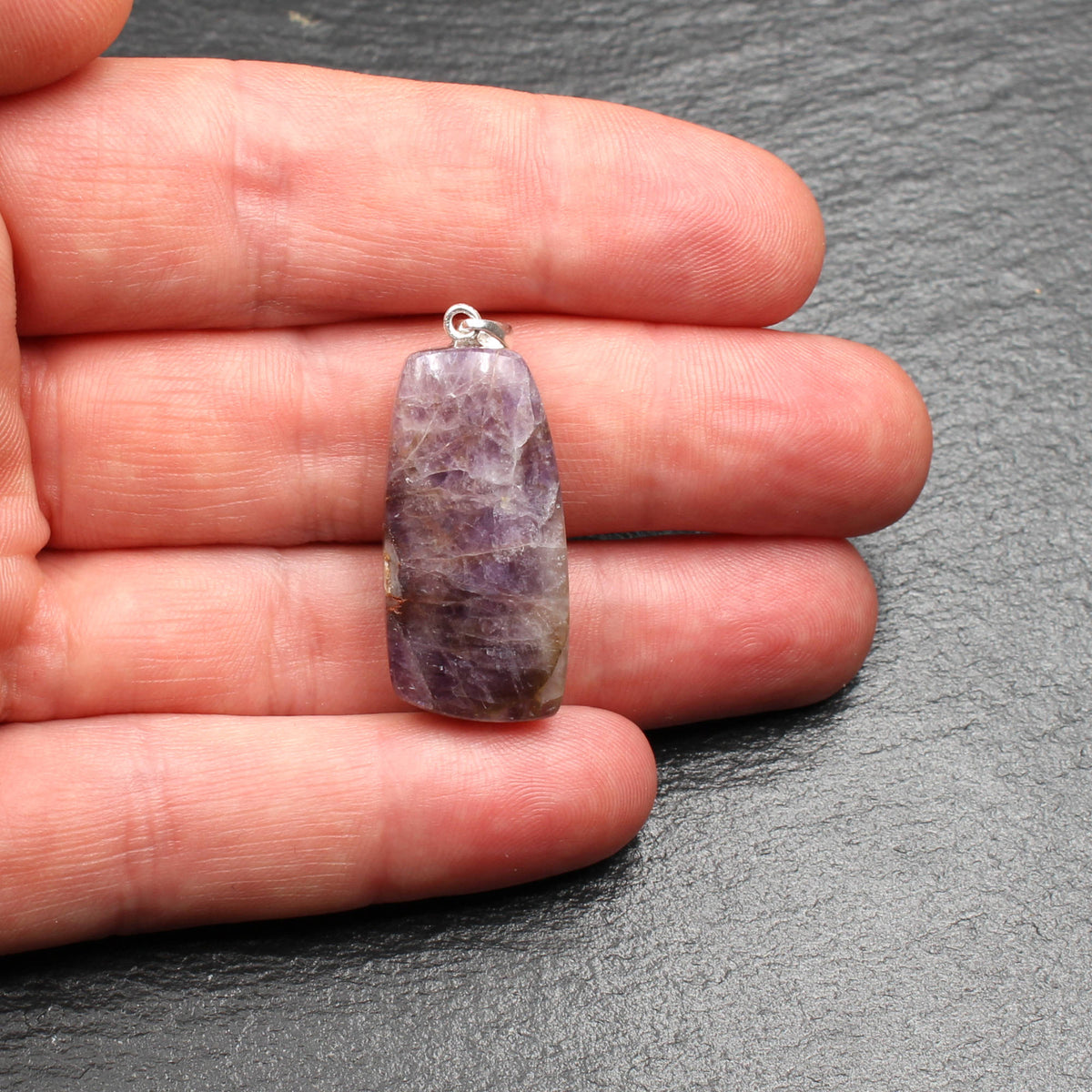 Schlottwitz Amethyst Pendant - Handmade in Germany
