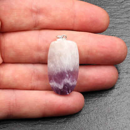 Schlottwitzer Amethyst Anhänger - Handarbeit