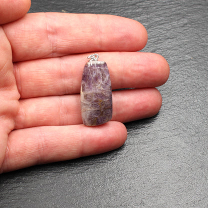Schlottwitz Amethyst Pendant - Handmade in Germany
