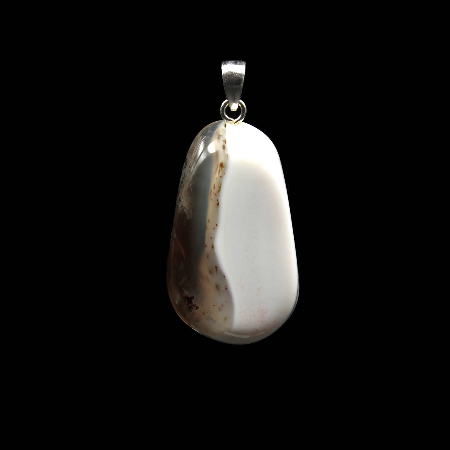 Botswana Agate Pendant - Handmade