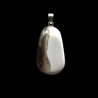 Botswana Agate Pendant - Handmade