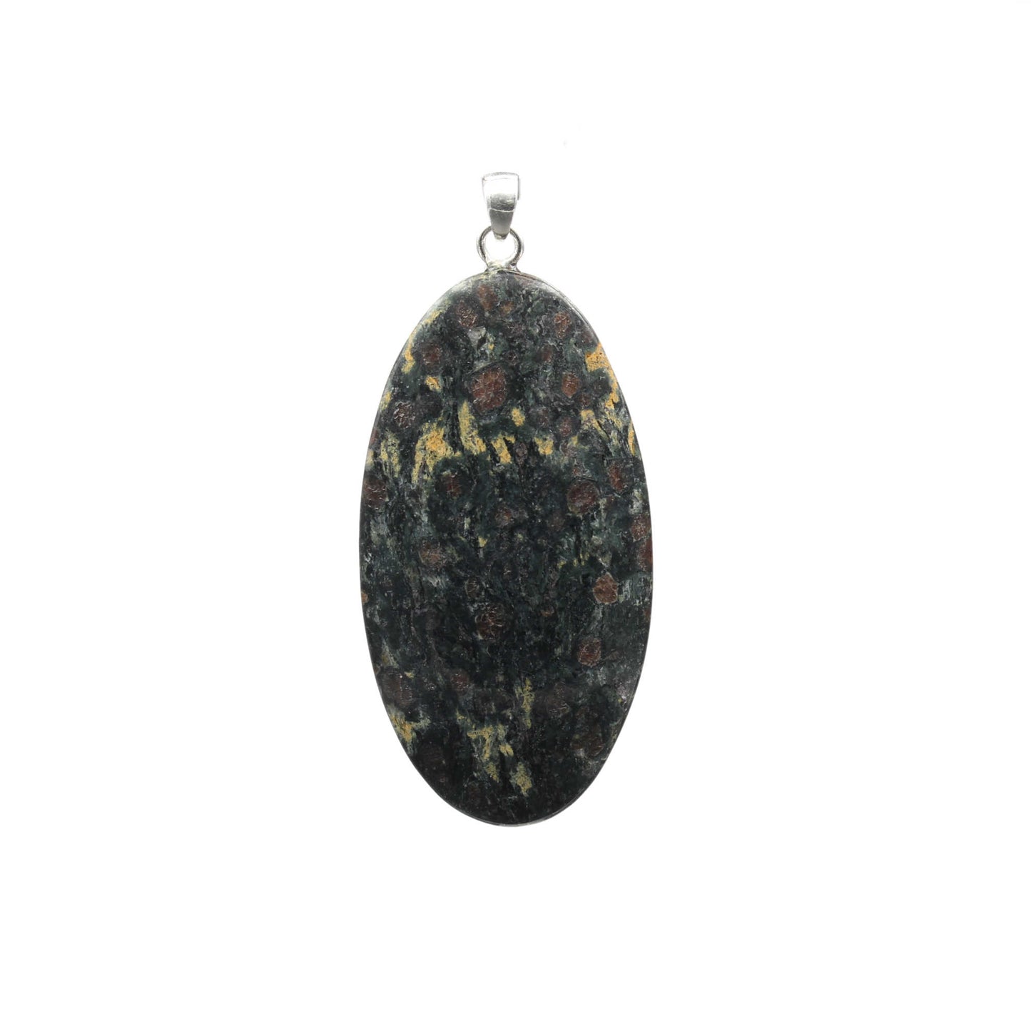 Granatamphibolit Anhänger - Oval
