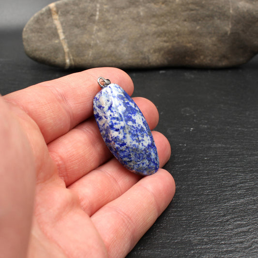 Lapislazuli Anhänger - Handarbeit