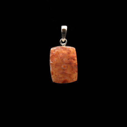 Rhine Agate Pendant - Handmade