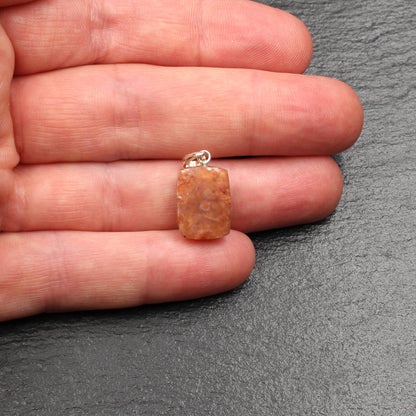 Rhine Agate Pendant - Handmade