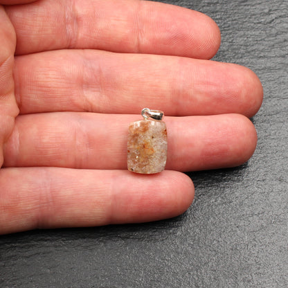 Rhine Agate Pendant - Handmade