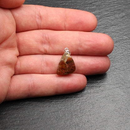 Rhine Agate Pendant - Handmade