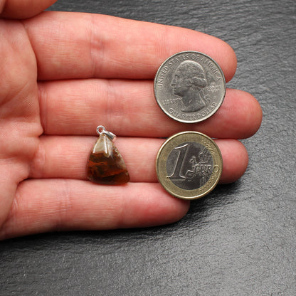 Rhine Agate Pendant - Handmade