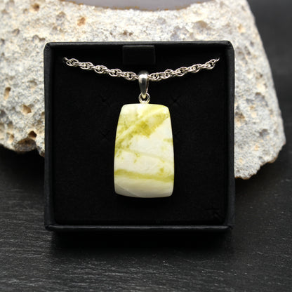Scottish Highland Marble Pendant - Handmade