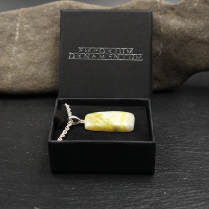 Scottish Highland Marble Pendant - Handmade