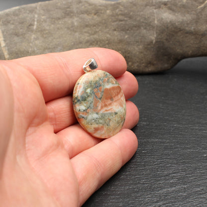 Schwaz Dolomite Pendant - Handmade