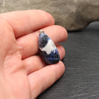 Sodalite pendant - handmade
