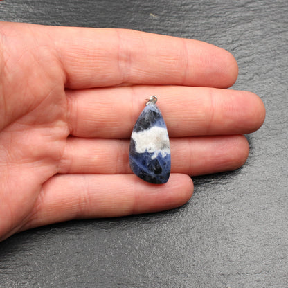 Sodalite pendant - handmade