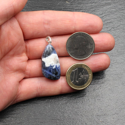 Sodalite pendant - handmade