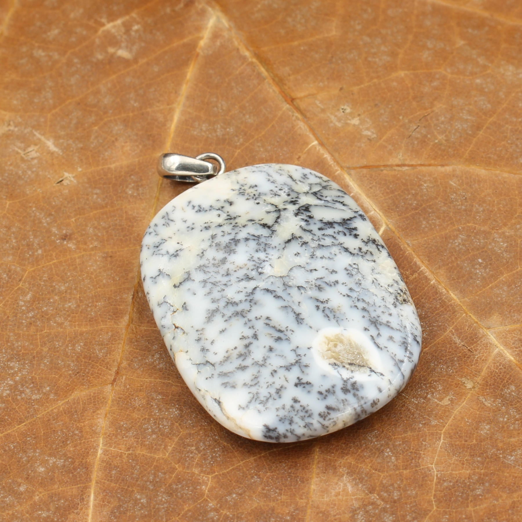 Dendritenopal Anhänger - Unikat 1 - Bild 3