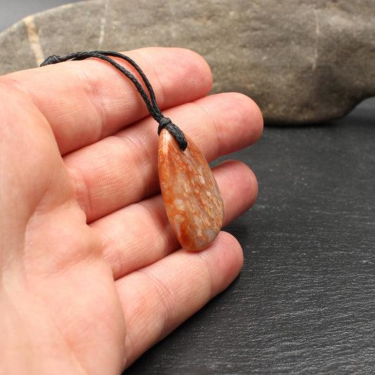 Scottish Lewisian Gneiss Pendant - Handmade