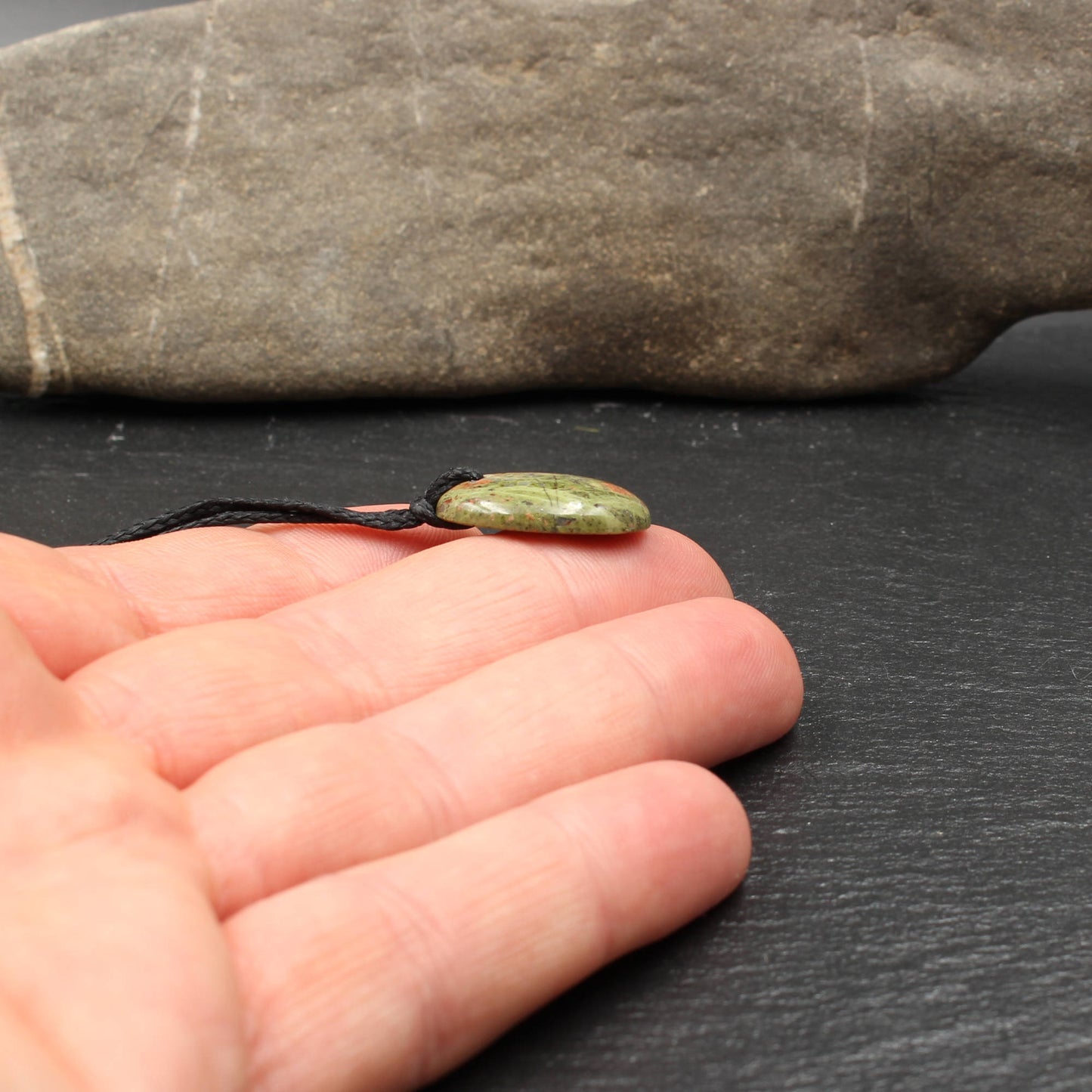 Scottish Lewisian Gneiss Pendant - Handmade