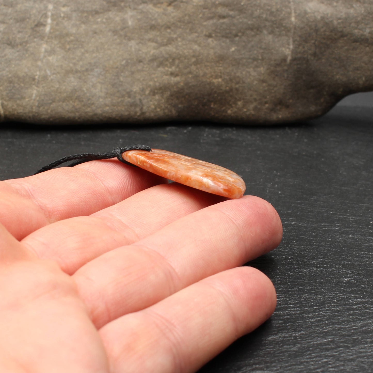 Scottish Lewisian Gneiss Pendant - Handmade