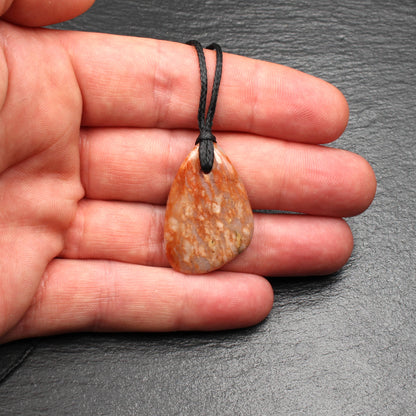 Scottish Lewisian Gneiss Pendant - Handmade
