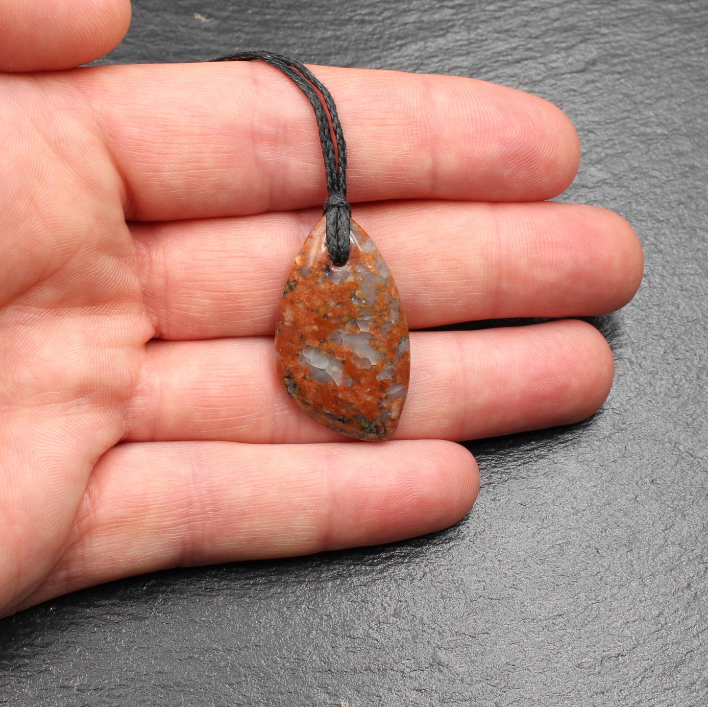 Scottish Lewisian Gneiss Pendant - Handmade