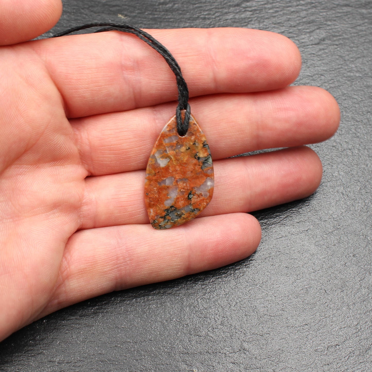 Scottish Lewisian Gneiss Pendant - Handmade