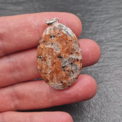 Scottish Lewisian Gneiss Pendant - Handmade