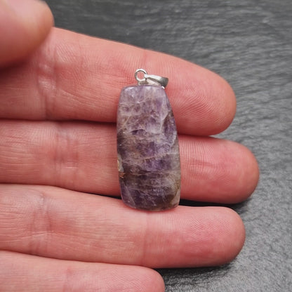 Schlottwitz Amethyst Pendant - Handmade in Germany