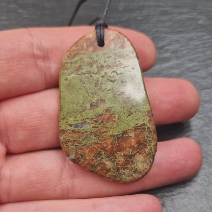 Scottish Lewisian Gneiss Pendant - Handmade