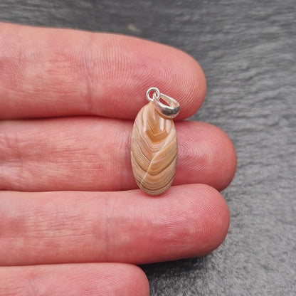 Scottish Agate Pendant - Handmade in Germany