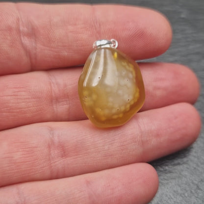 German agate pendant - handmade in Germany