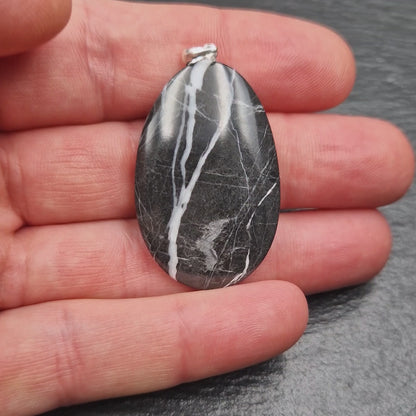 Scottish Highland Limestone Pendant - Handmade