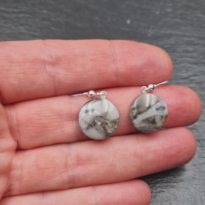 Scottish Skye Marble Earrings - Handmade in Germany
