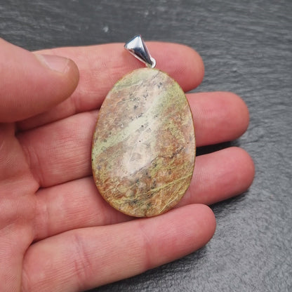 Scottish Lewisian Gneiss Pendant - Handmade in Germany