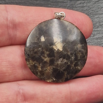 Bronzite Pendant - Handmade in Germany