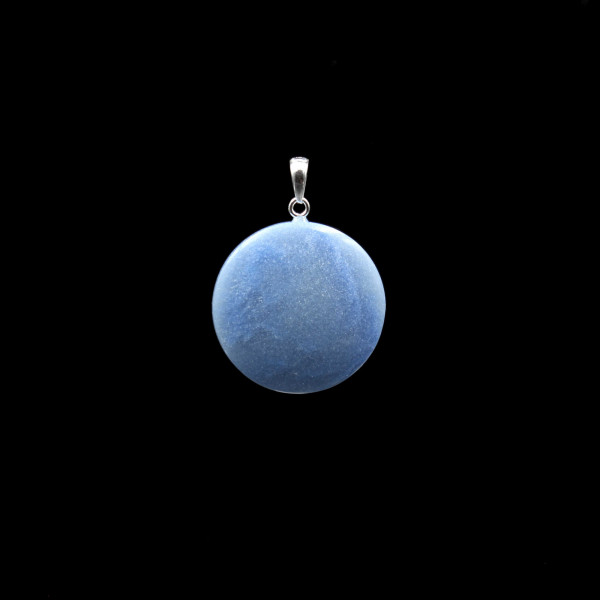 Dumortierite Quartzite "Azul do Macaubas" Pendant - Handmade