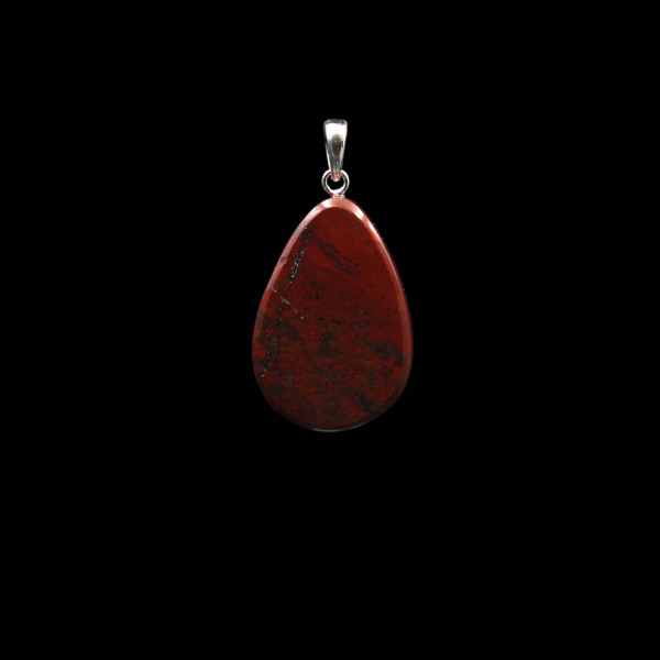 Scottish Red Jasper Pendant - Handmade