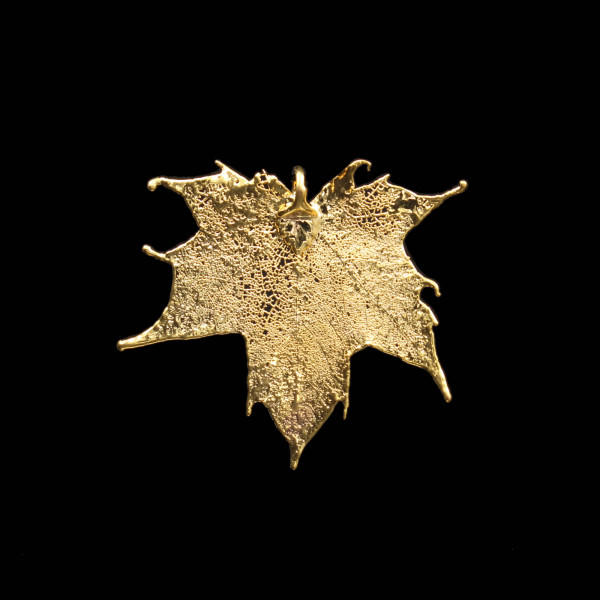 Canadian Maple Leaf Pendant - Gold Plated