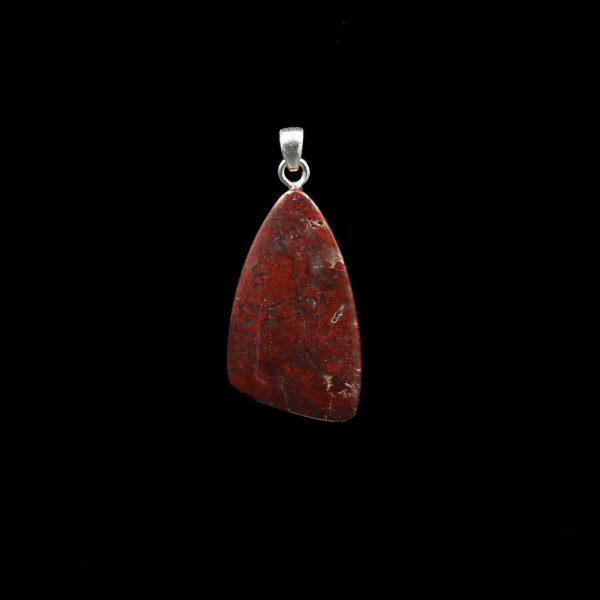 Scottish Red Jasper Pendant - Handmade