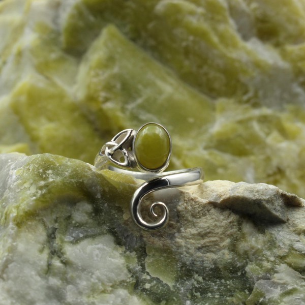 Keltischer Wirbel Ring